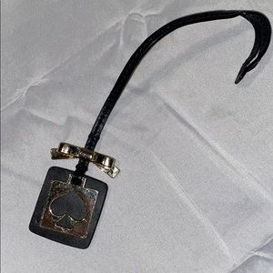 Authentic Kate Spade Gold & Black Keychain